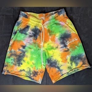Sole Fly Chapman Tie Dye Sweatshort Size M